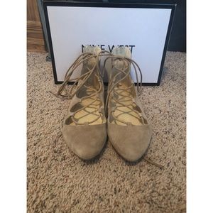 Nine West Lace-up Flats